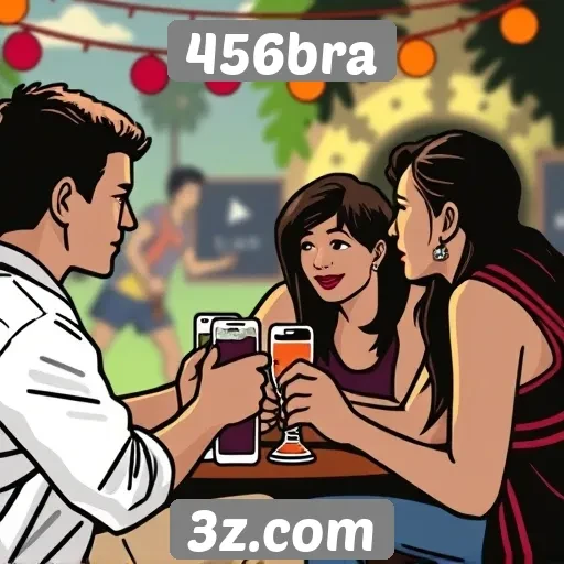 A comunidade e interações sociais em 456bra