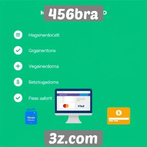 Métodos de pagamento disponíveis em 456bra