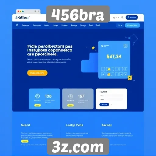 Análise da interface do usuário no site 456bra